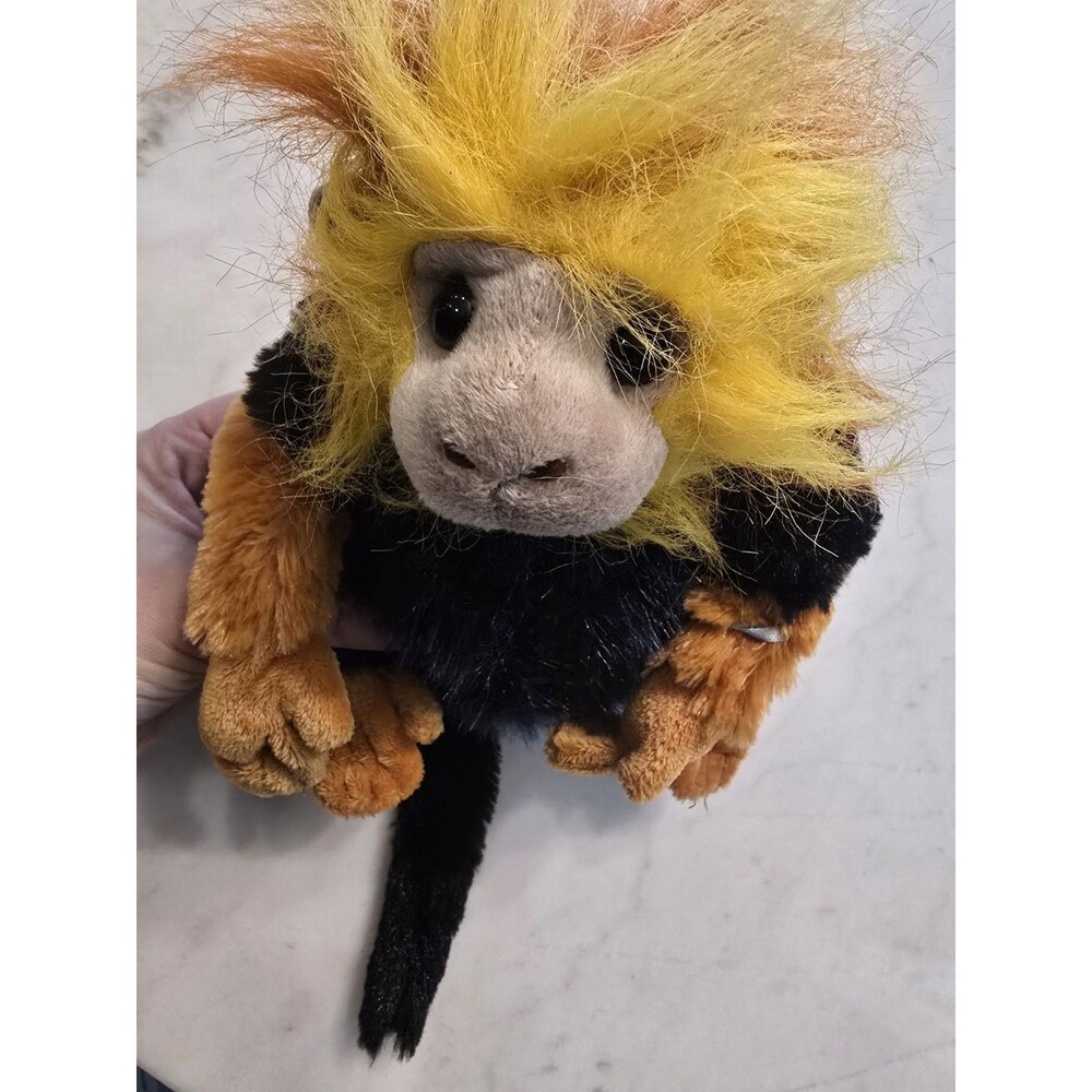 Webkinz golden lion tamarin HM666 Stuffed Plush Animal NWT Sealed code rare